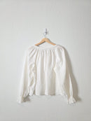 Gap Textured Cotton Blouse (M)