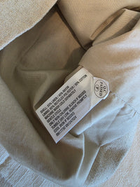 Linen Blend Button Up Vest (S)
