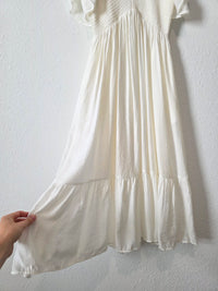 Listicle Smocked Midi Dress (S)