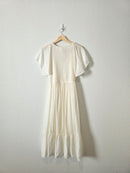 Listicle Smocked Midi Dress (S)