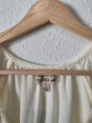 Toad & Co Cream Cotton Tank (S)
