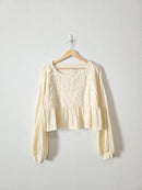 Pilcro Oversized Babydoll Top (S)
