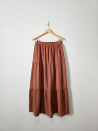 Z Supply Rust Gauze Maxi Skirt (L)