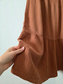 Z Supply Rust Gauze Maxi Skirt (L)