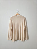 Neutral Cotton Linen Knit (XL)