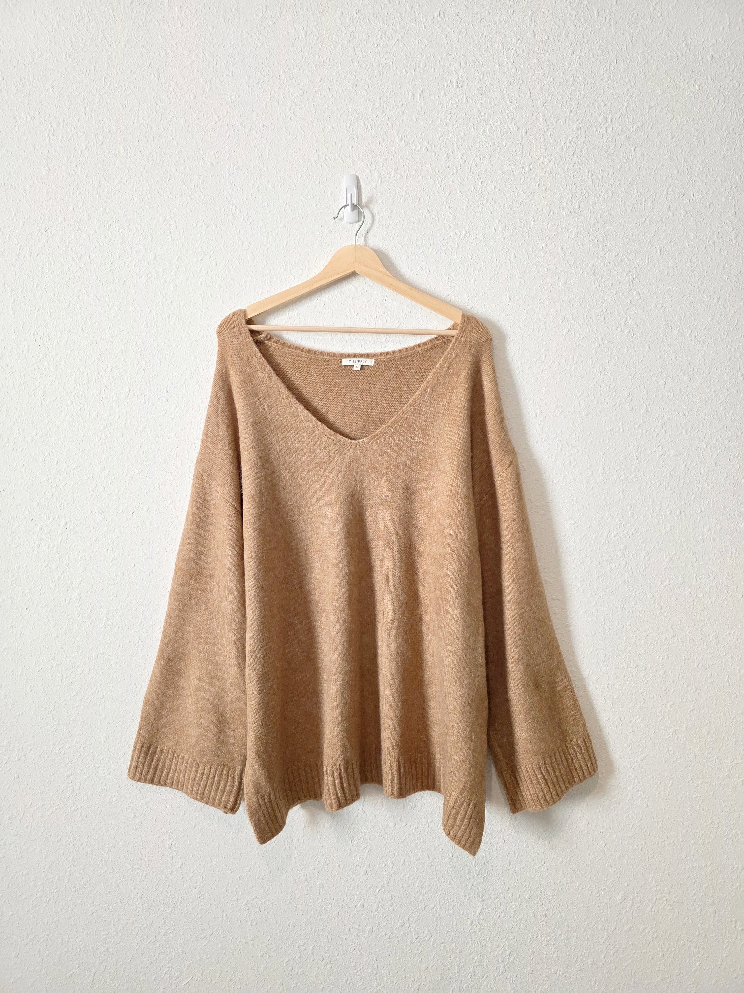Z Supply Brown Oversized Sweater (L)