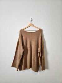 Z Supply Brown Oversized Sweater (L)