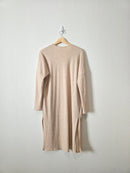 Carly Jean Long Ribbed Cardigan (S)