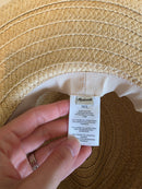 Madewell Straw Beachy Hat (M/L)