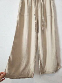 Blanknyc Linen Wide Leg Pants (M)