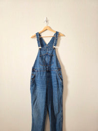 Slouchy Straight Denim Overalls (12)