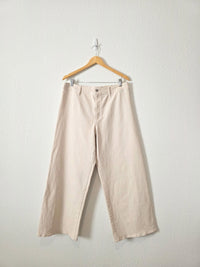 NEW Ecru Wide Leg Jeans (14)