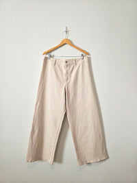 NEW Ecru Wide Leg Jeans (14)