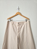 NEW Ecru Wide Leg Jeans (14)