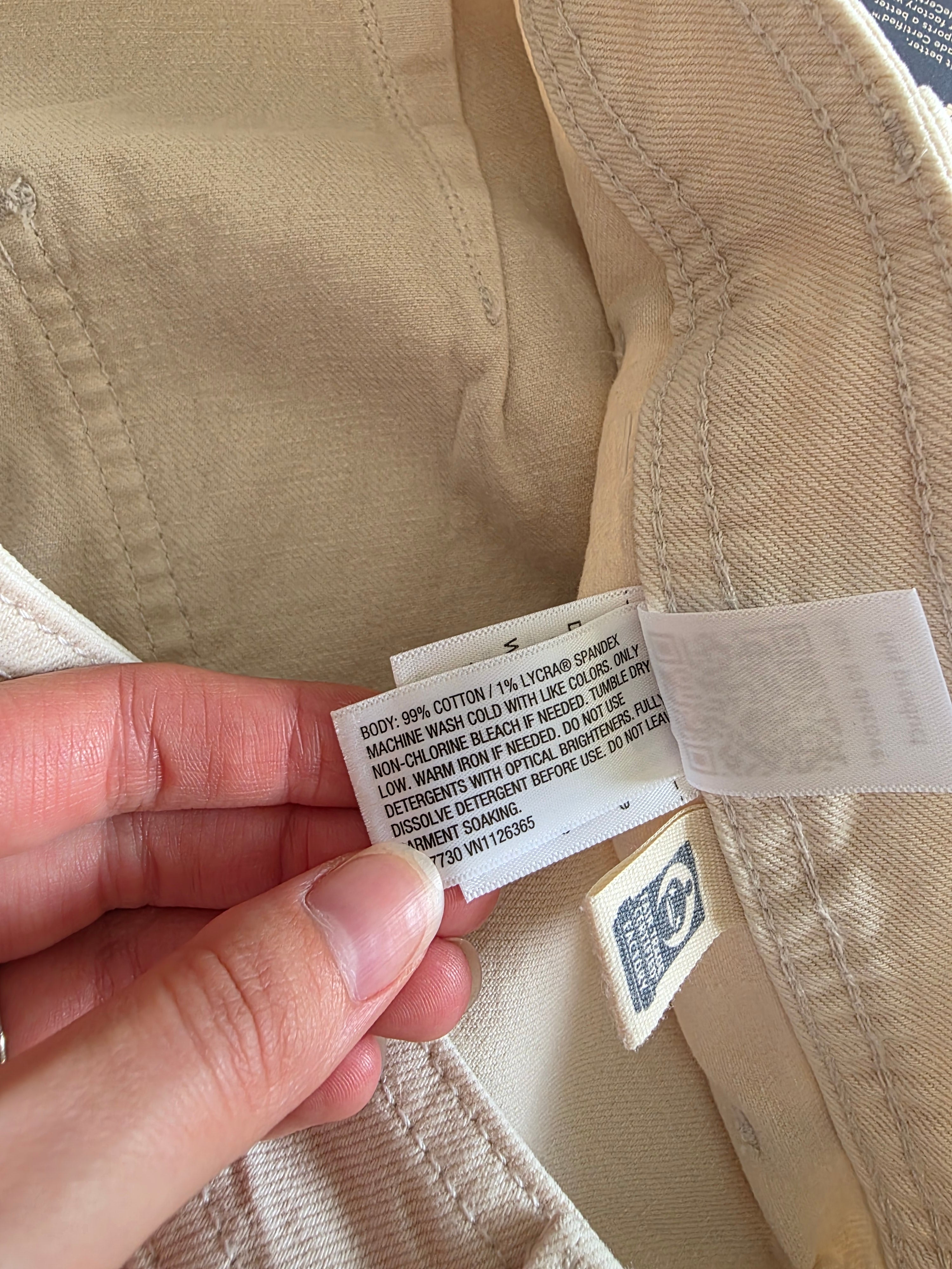 NEW Ecru Wide Leg Jeans (14)