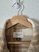 Oversized Plaid Shirt Jacket (S)