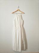 White Cotton Maxi Dress (S)