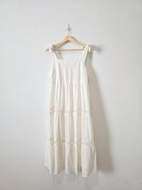 Carve Tie Strap Midi Dress (L)