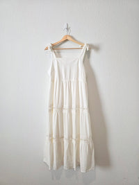 Carve Tie Strap Midi Dress (L)