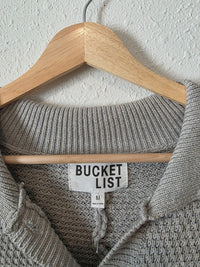 Bucketlist Cotton Waffle Romper (M)