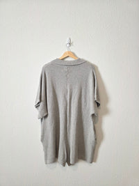 Bucketlist Cotton Waffle Romper (M)
