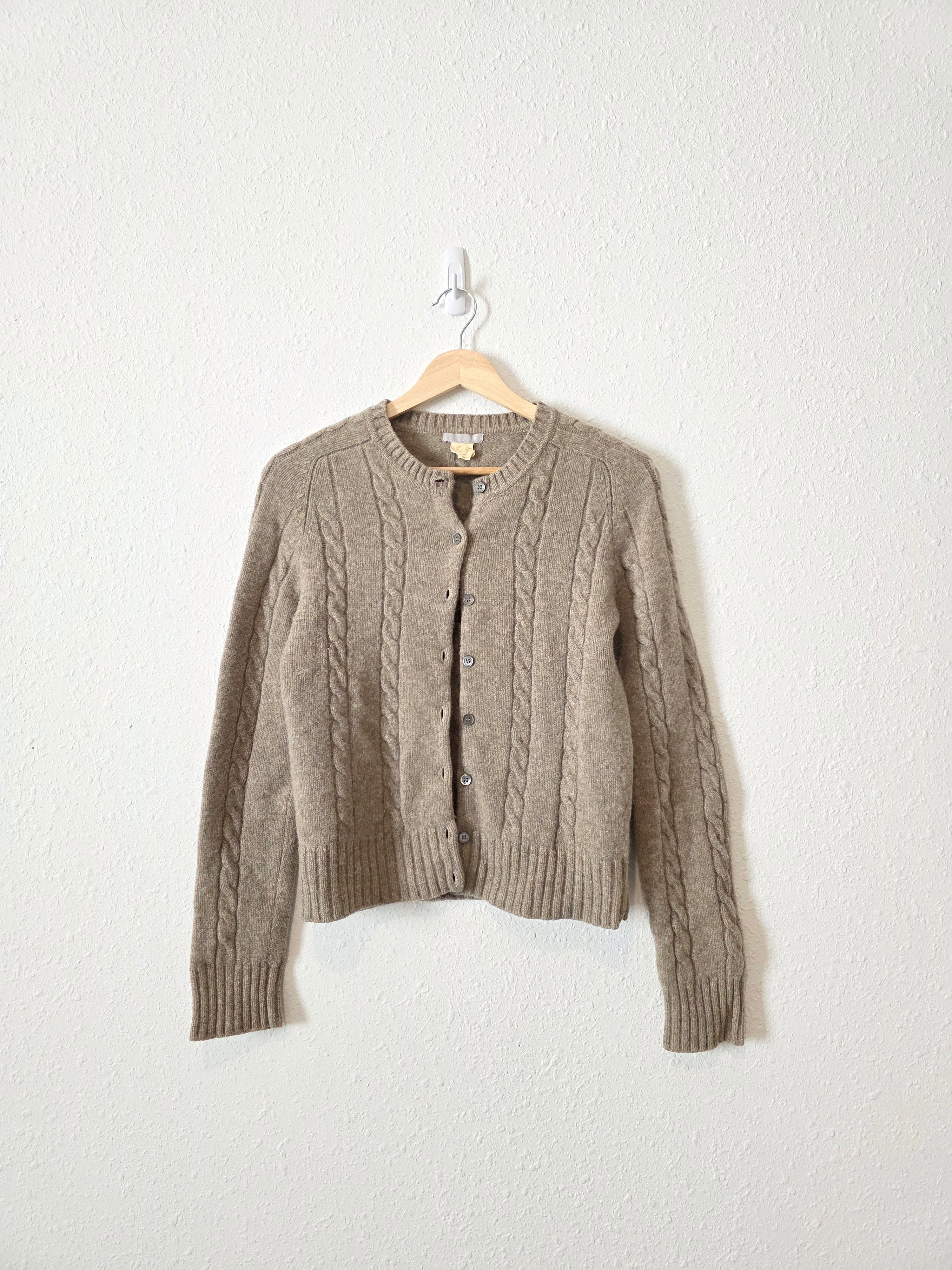 Vintage J.Crew Lambswool Cardigan (XS/S)
