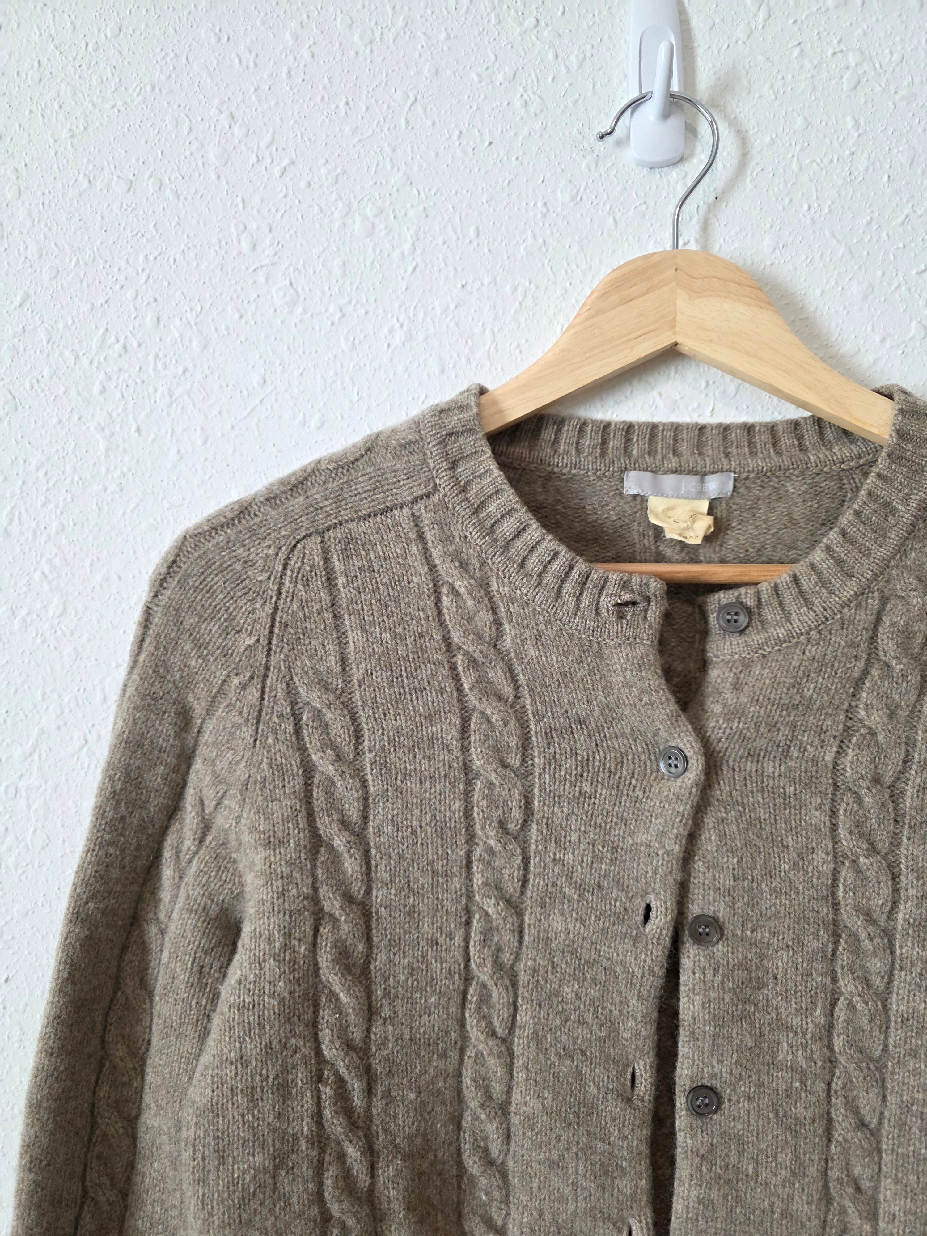 Vintage J.Crew Lambswool Cardigan (XS/S)