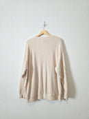 Aerie Oversized Waffle Crewneck (L)