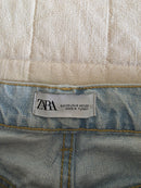 Zara Light Wash Wide Leg Jeans (6)