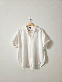 J.Crew Irish Linen Button Up (L)