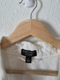 J.Crew Irish Linen Button Up (L)