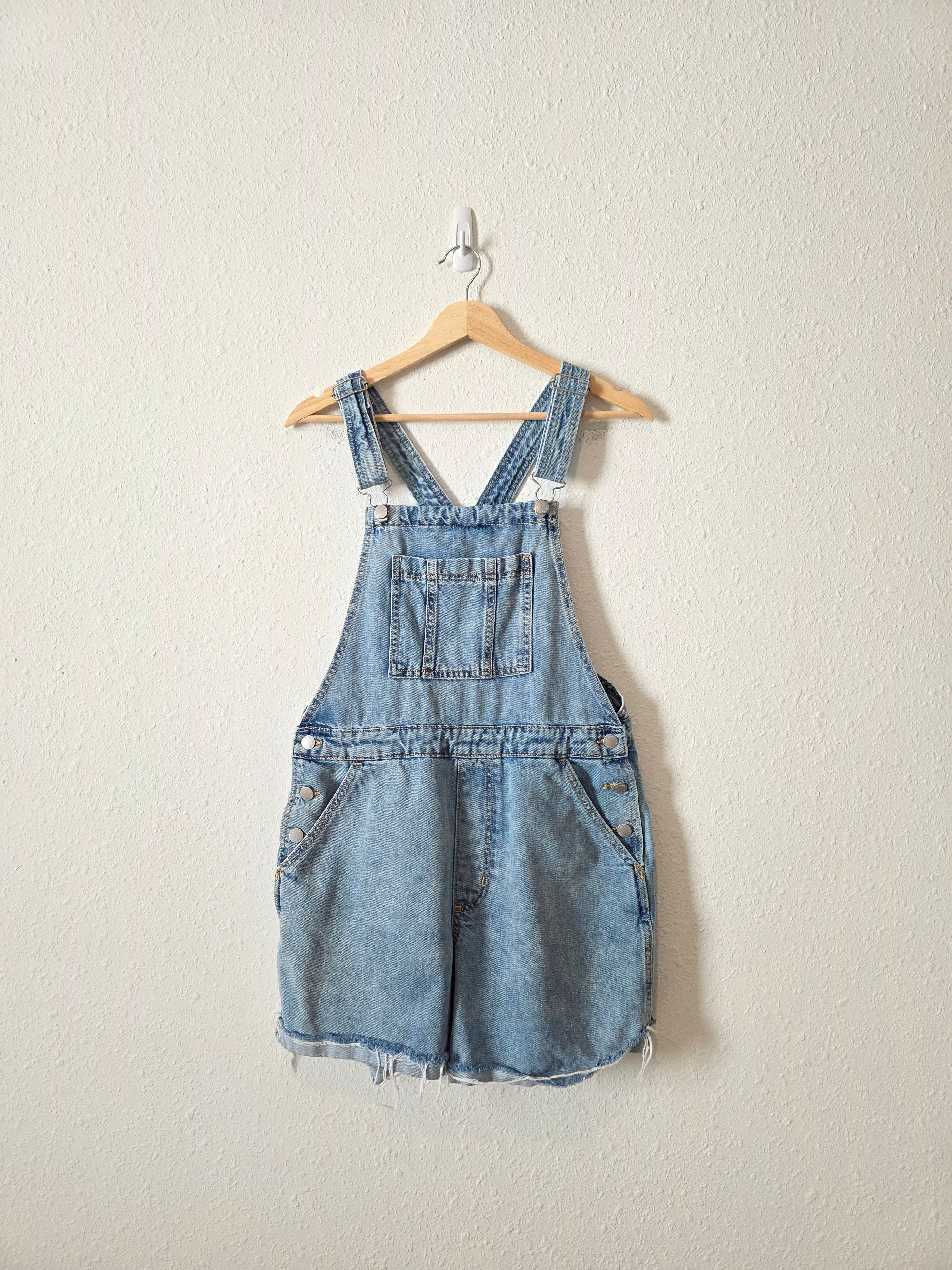 Relaxed Denim Shortalls (6/28)