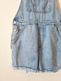 Relaxed Denim Shortalls (6/28)