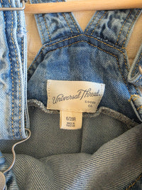 Relaxed Denim Shortalls (6/28)