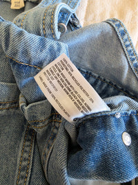 Relaxed Denim Shortalls (6/28)