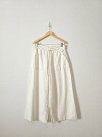 Banana Republic Hemp Wide Leg Pants (M)