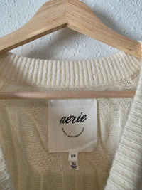 Aerie Cozy Cable Knit Sweater (L)
