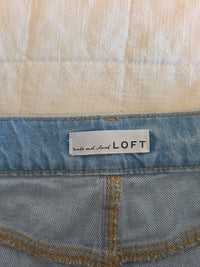 Loft Wide Leg Cargo Jeans (28/6)