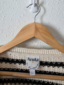Arula Striped Crop Sweater (2X)