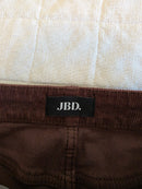 Brown Wide Leg Cord Jeans (27)