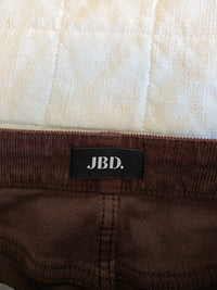Brown Wide Leg Cord Jeans (27)