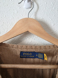 Polo Ralph Lauren Cable Knit Cotton Sweater (M)