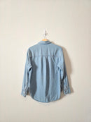 Light Wash Denim Shirt Jacket (XS)