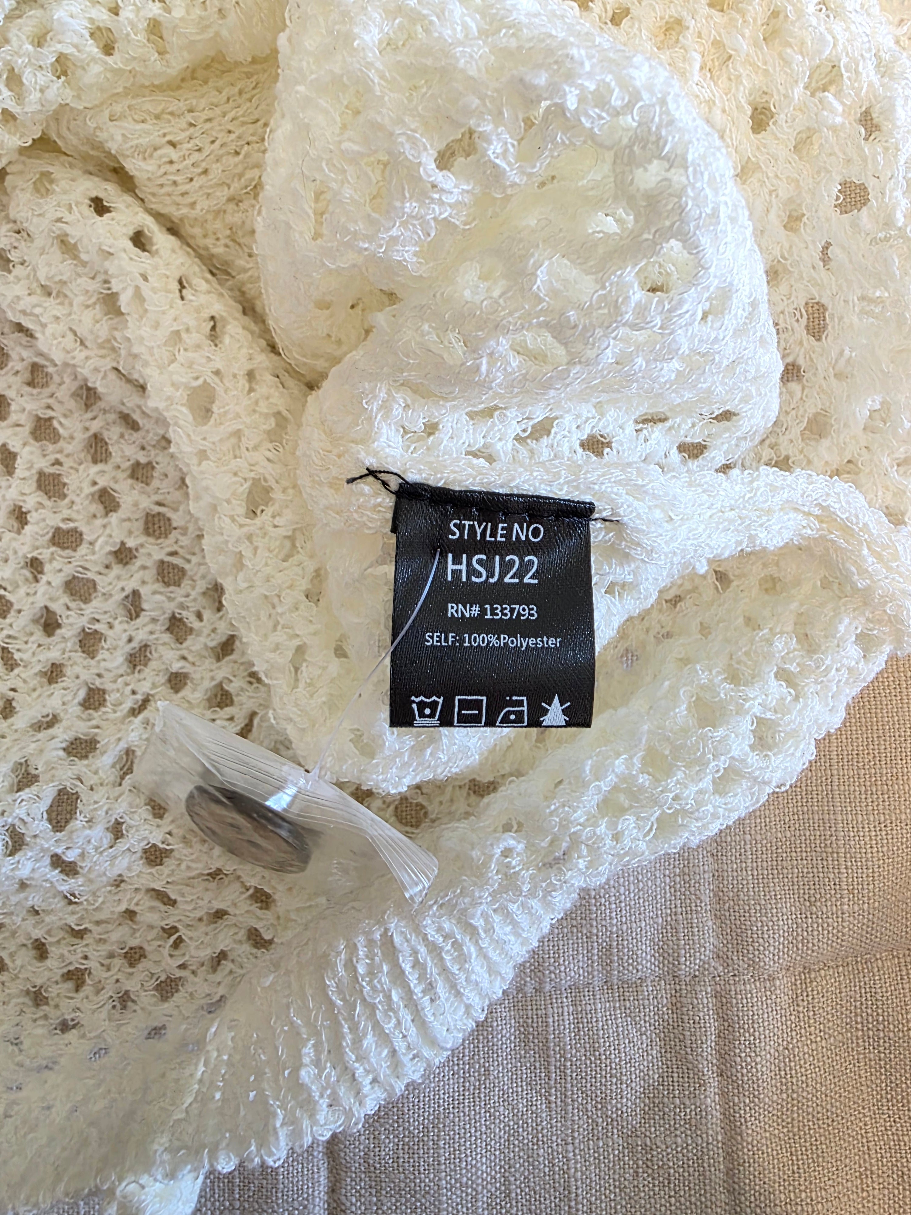 NEW Pol Open Weave Cardigan (S)