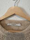 Puff Sleeve Alpaca Sweater (M)