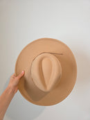Tan Felt Rancher Hat (OS)