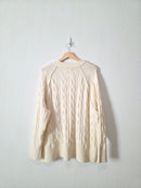 Aerie Cozy Cable Knit Sweater (M)