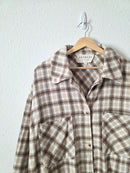 Promesa Plaid Button Up Jacket (L)