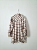 Promesa Plaid Button Up Jacket (L)
