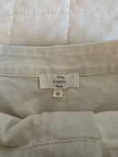 Ecru Wide Leg Pants (M)